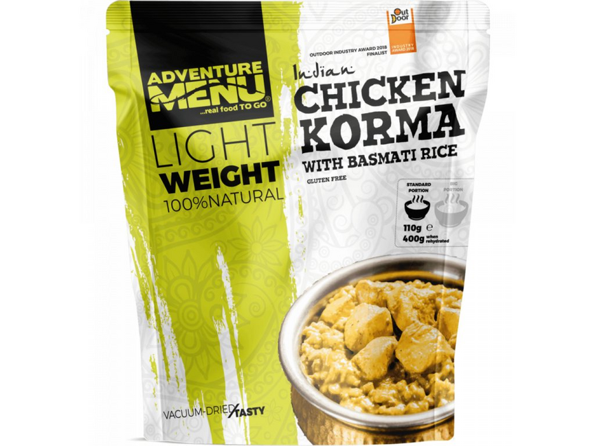 Adventure Menu csirke Korma basmati rizzsel 400g