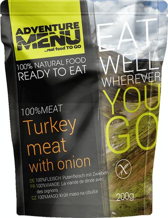 AdventureMenu pulyka hús hagymával, 200g