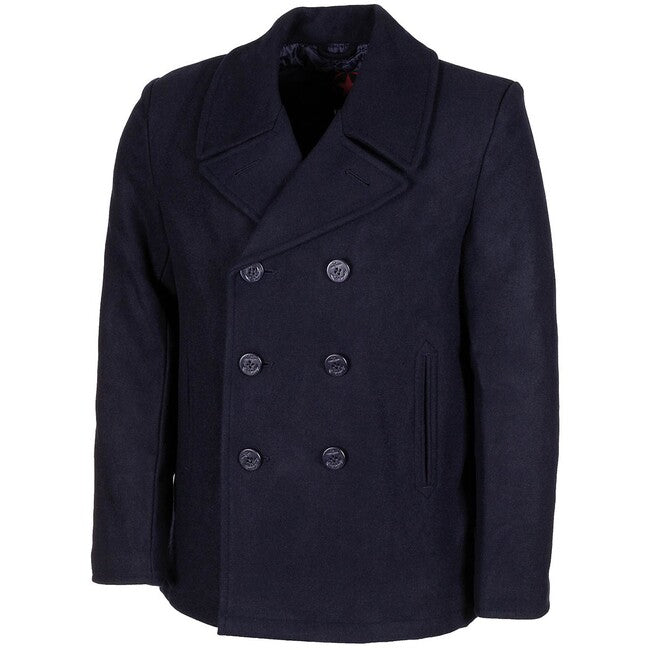 MFH US Peacoat kabát gombokkal, kék