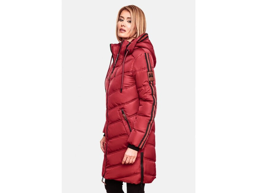 Marikoo ARMASA női téli kabát, Dark red