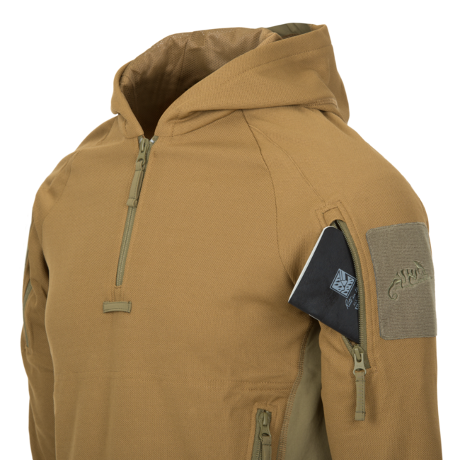 Helikon-Tex Range Hoodie kapucnis pulóver TopCool, fekete