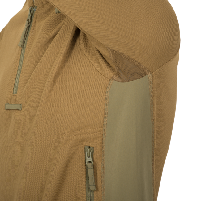 Helikon-Tex Range Hoodie TopCool kapucnis pulóver, olívazöld/fekete