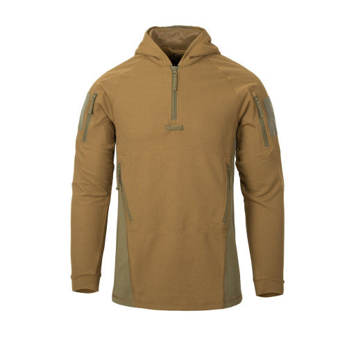 Helikon-Tex Range Hoodie kapucnis pulóver TopCool, Coyote/adaptive green