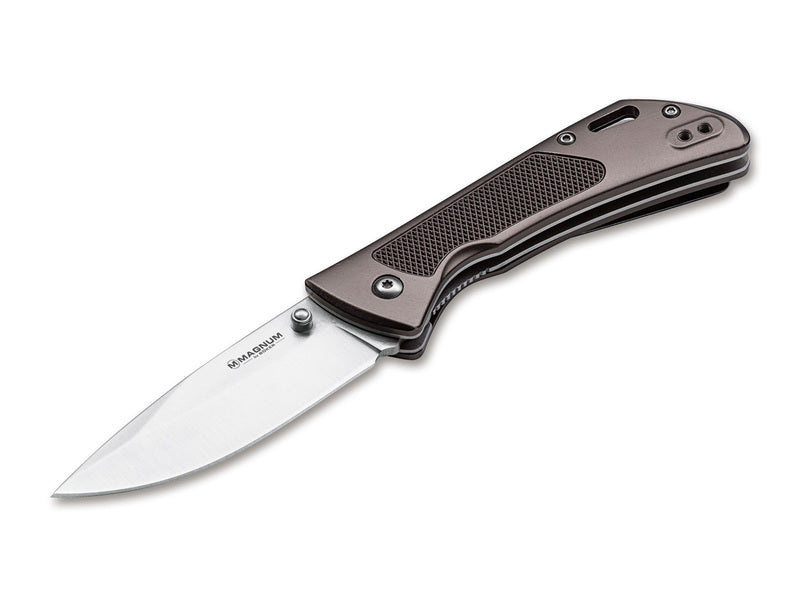 BÖKER® Advance Checkering összecsukható EDC kés, dark bronze