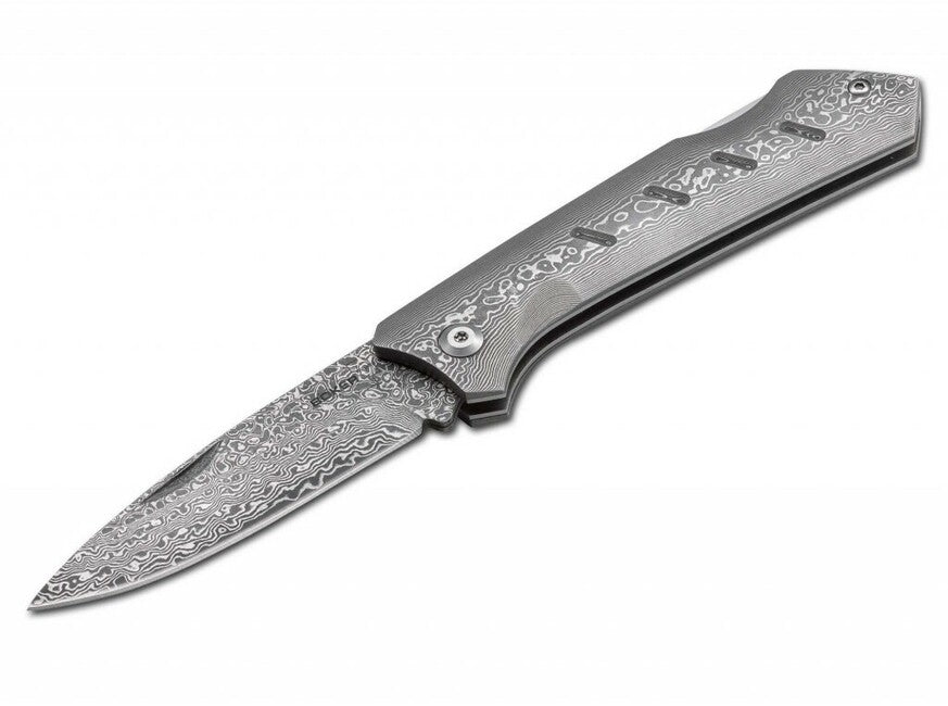 BÖKER® Damascus Dominator zsebkés 8,4 cm, damaszk