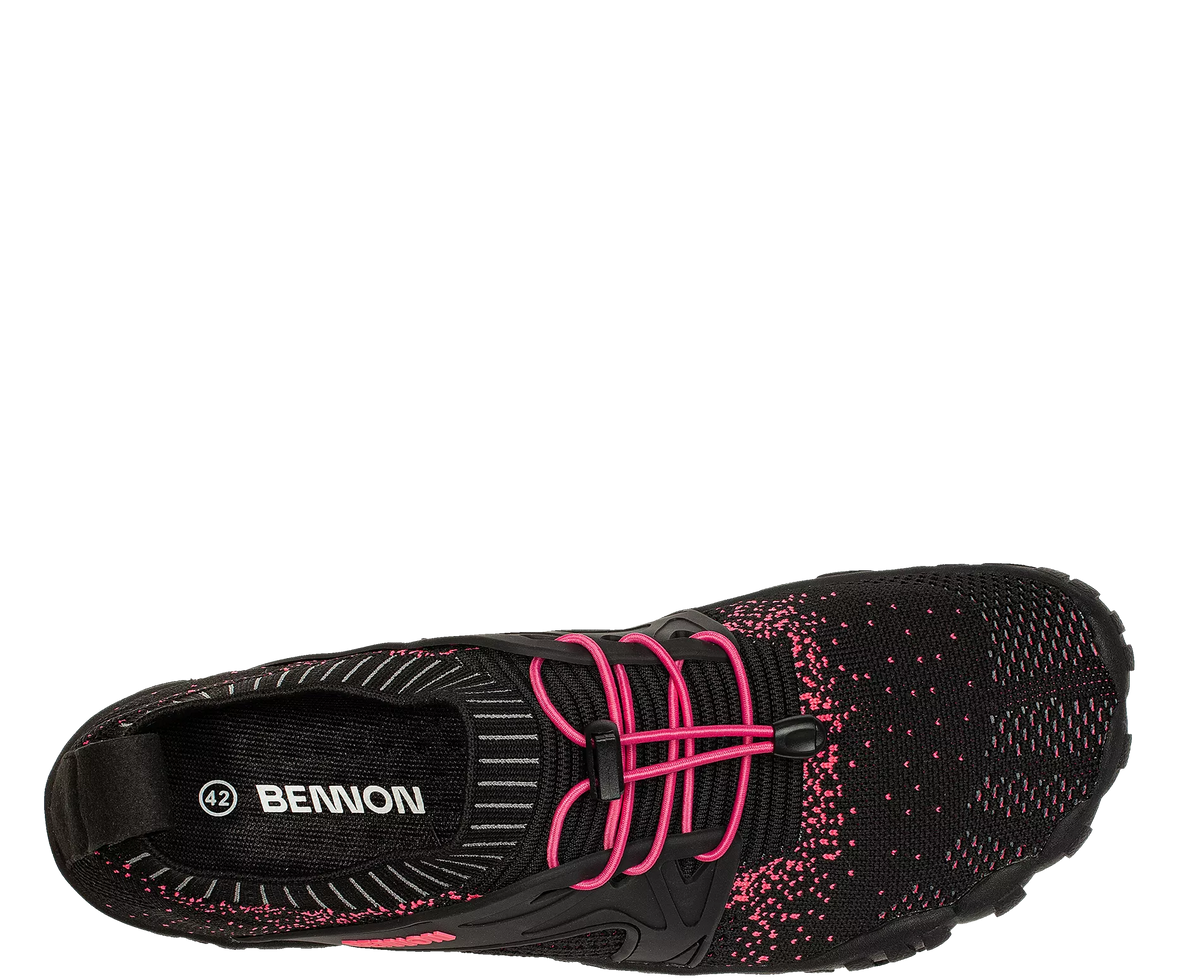 BENNON BOSKY barefoot cipő, fekete/rózsaszín