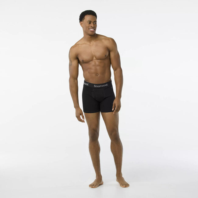 Smartwool Merino Boxer Brief férfi boxeralsó, fekete, M