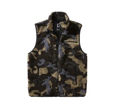 Brandit Teddyfleece polár mellény, darkcamo
