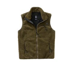 Brandit Teddyfleece polár mellény, olívazöld