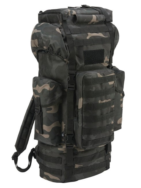Brandit Kampfrucksack MOLLE taktikai hátizsák, darkcamo, 65l