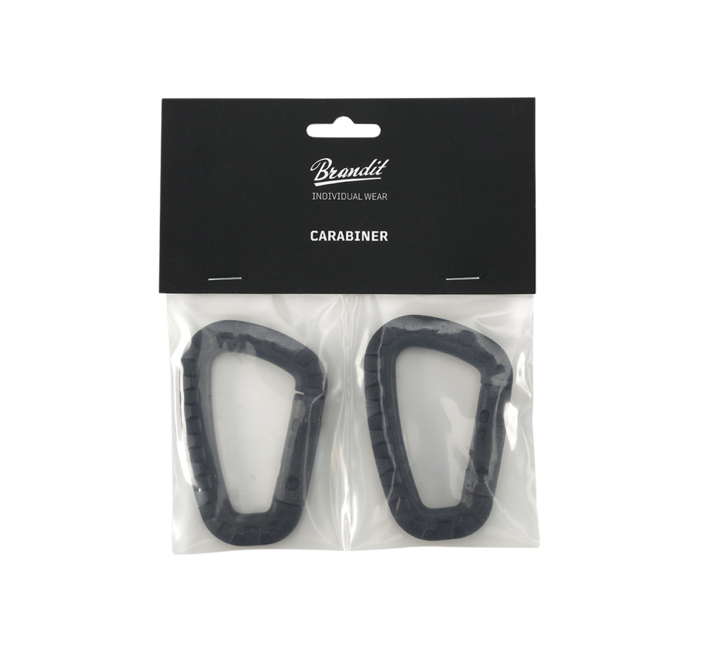 Brandit karabiner 2 pack, fekete