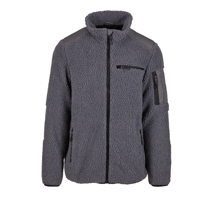 Brandit Ramble férfi polár kabát Teddyfleece, antracit