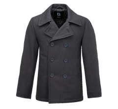Brandit Pea Coat kabát, anthracite