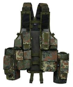 Brandit taktikai mellény, flecktarn