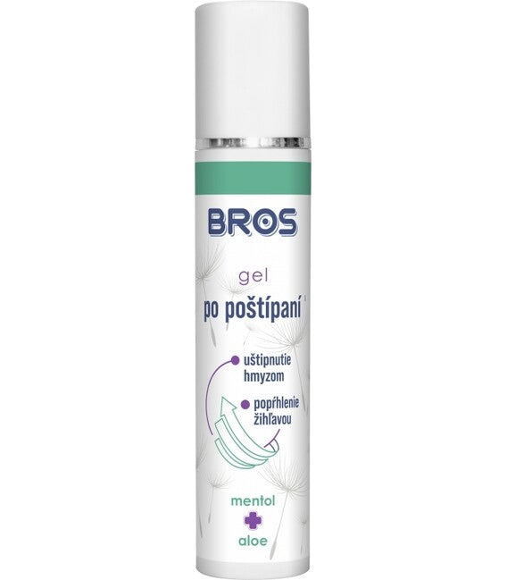 BROS gél csípésutáni viszketés és duzzanat csökkentésére hatékonyan, 50ml