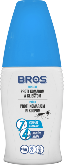 BROS szúnyog- és kullancsirtó repellens 50 ml
