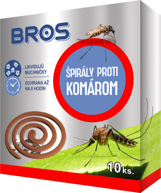 BROS szúnyogirtó spirálok 10 db
