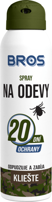 BROS ruhára fújható kullancsirtó spray 90 ml