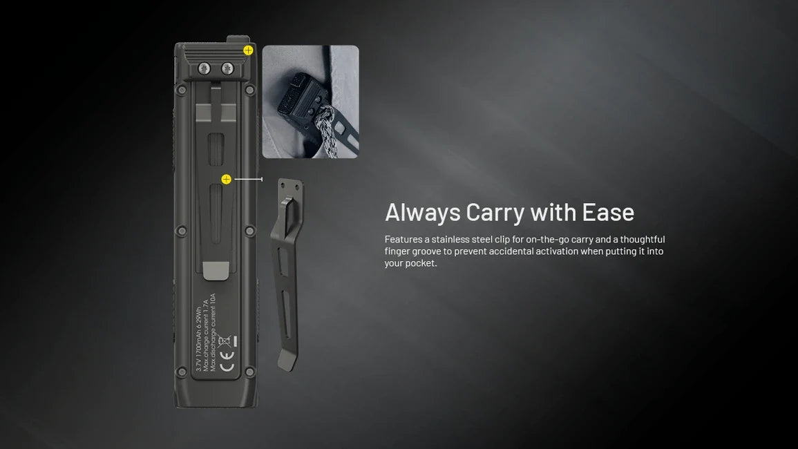Nitecore EDC27 újratölthető zseblámpa UHi