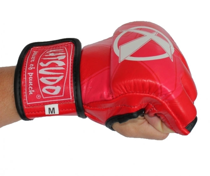 Katsudo Challenge MMA kesztyű, piros