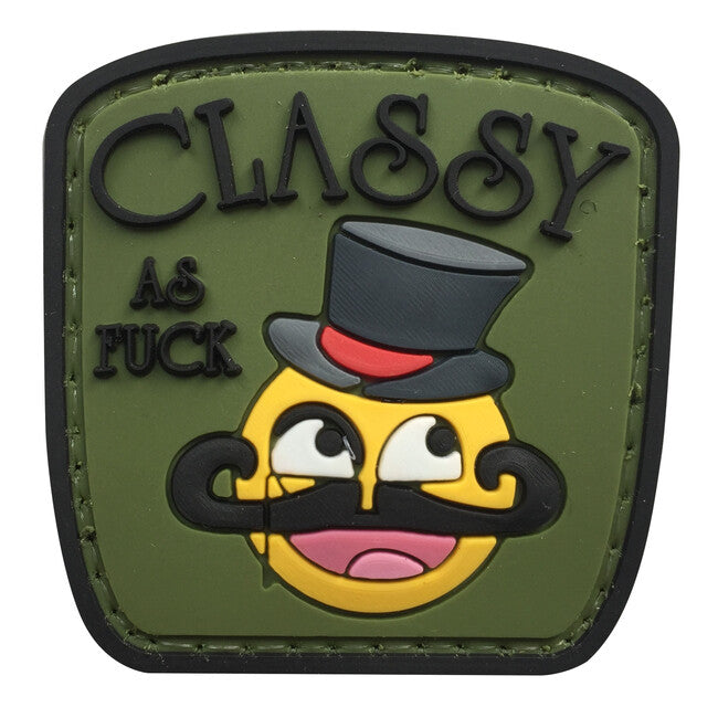 WARAGOD Classy As Fuck felvarró PVC Patch