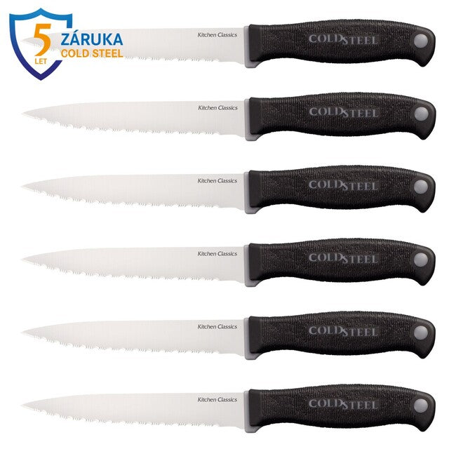 Cold Steel Kitchen Classics konyhakés szett 6 steakkésből