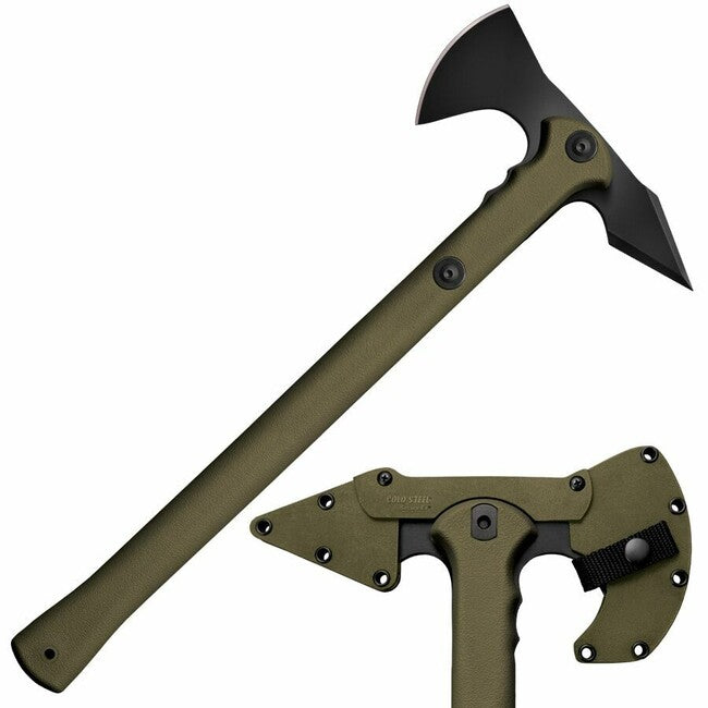 Cold Steel Trench Hawk fejsze 48 cm, olívazöld