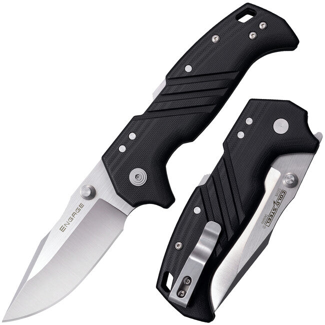 Cold Steel Engage összecsukható kés S35VN, Black, G-10 markolat, 3.5"
