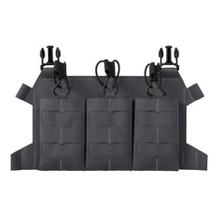 Direct Action® Triple 223 könnyített panel tártartóhoz, Shadow Grey