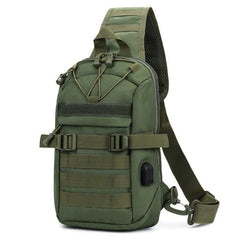 DRAGOWA TACTICAL Oscar egyvállas hátizsák, zöld