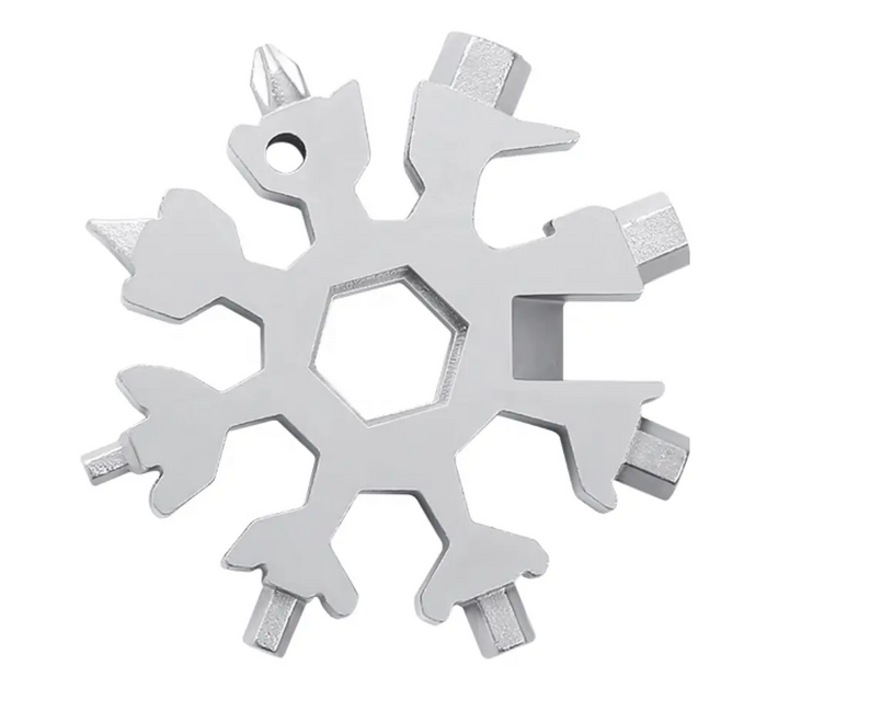 DRAGOWA Tactical rozsdamentes multitool 19v1 Hollow, silver