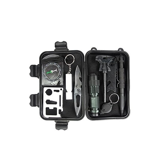 DRAGOWA Tactical Shrapnel túlélő készlet 10 az 1-ben, Pine, kis