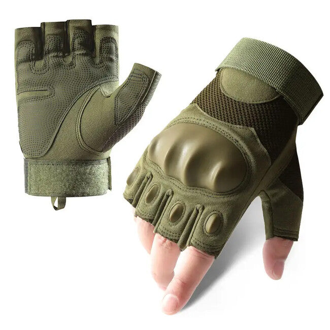 DRAGOWA TACTICAL Alfa short taktikai kesztyű, zöld