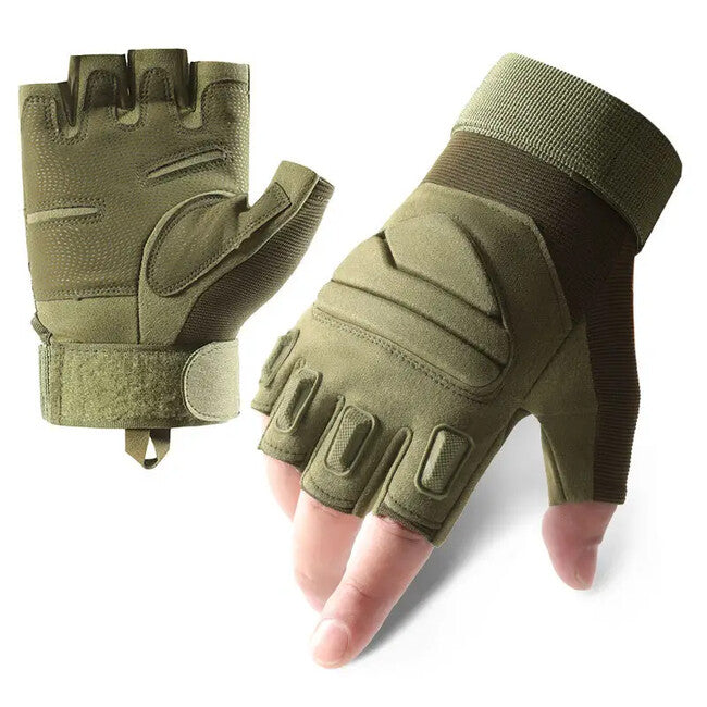 DRAGOWA TACTICAL Yankee short taktikai kesztyű, zöld
