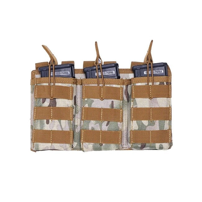 DRAGOWA Triple Mag zseb Multicam
