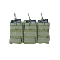 DRAGOWA Triple Mag tárzseb, Olive