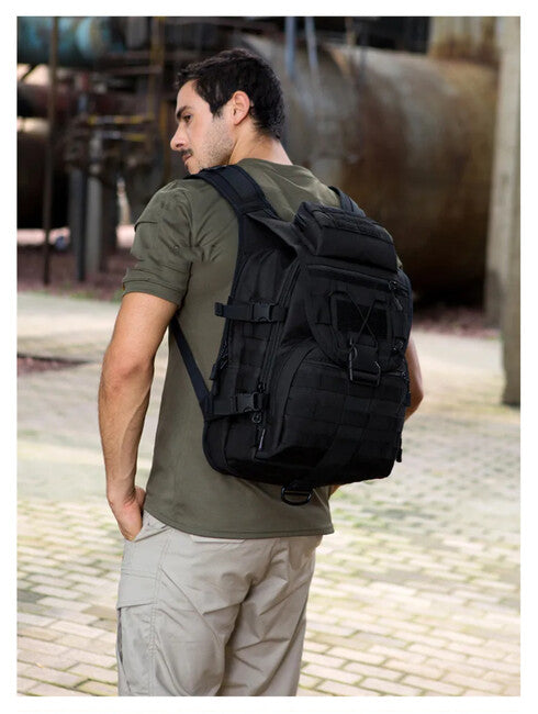 Dragowa Tactical taktikai hátizsák 35L, fekete