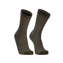 DexShell Ultra Thin Crew vízálló zokni, olive green