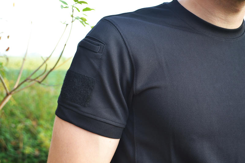 Helikon-Tex Tactical Top rövid ujjú póló cool, fekete