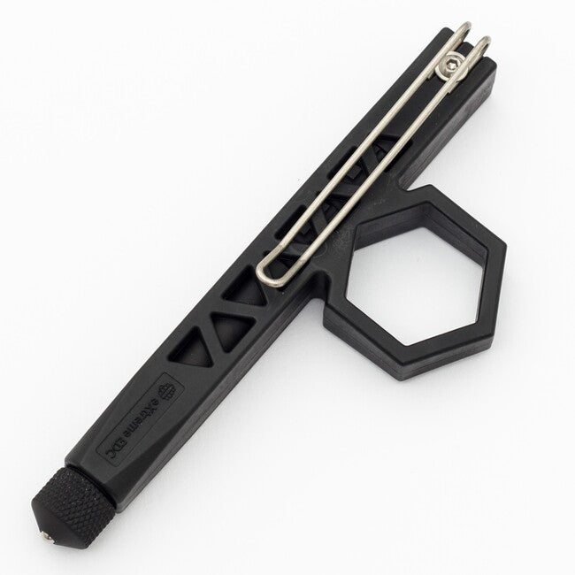 Extreme pen II kubotan EDC, fekete