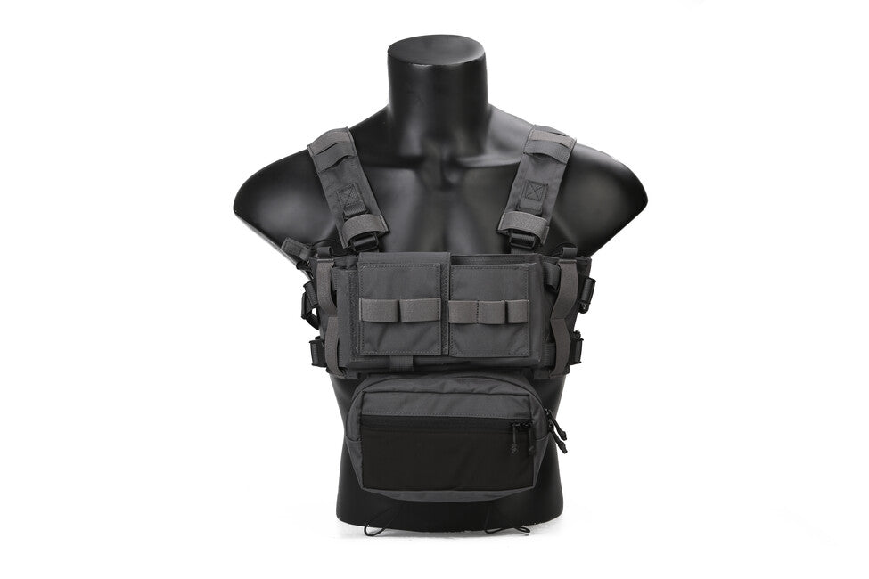 Emersongear Micro Fight Chissis MK3 mellkasi hordozó 500D, szürke