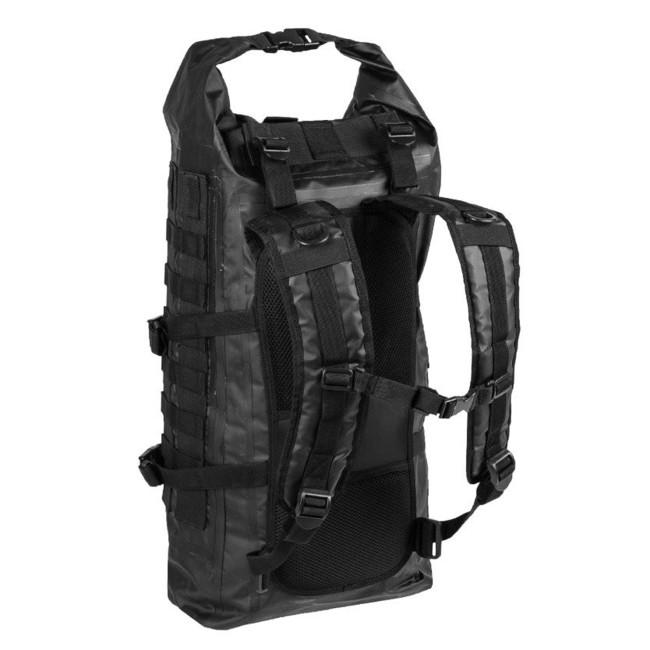 Mil-Tec Tactical Seals vízálló hátizsák 35l, fekete