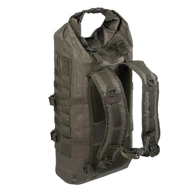 Mil-Tec Tactical Seals vízálló hátizsák 35l, olívazöld