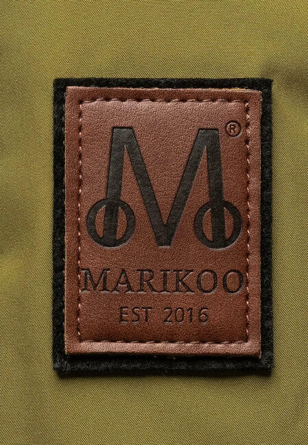 Marikoo ERDBEERE női kapucnis átmeneti kabát, Moss green