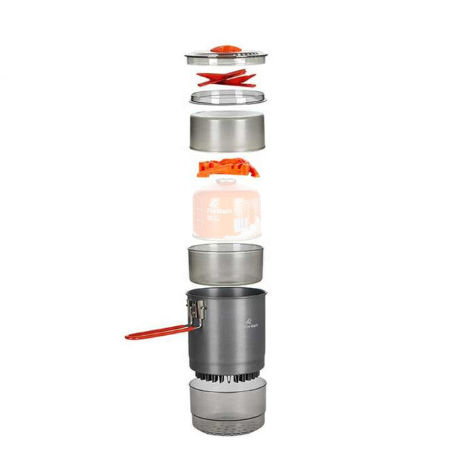 Fire Maple Steam Kit főzőkészlet szóló utazóknak