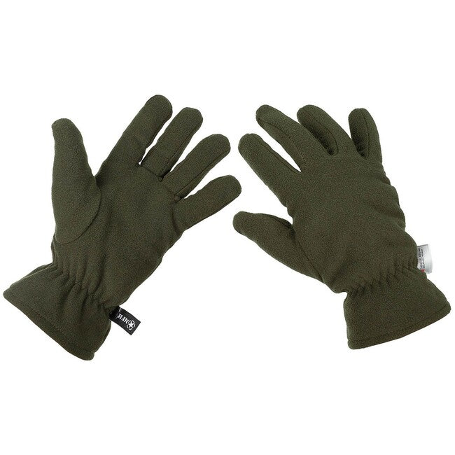 MFH kesztyű polár 3M™ Thinsulate™ szigeteléssel, OD green
