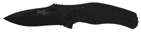 Fox Outdoor End kés 19cm, fekete