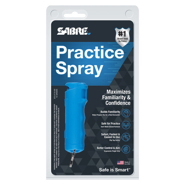 SABRE RED edző önvédelmi spray, kék 15ml