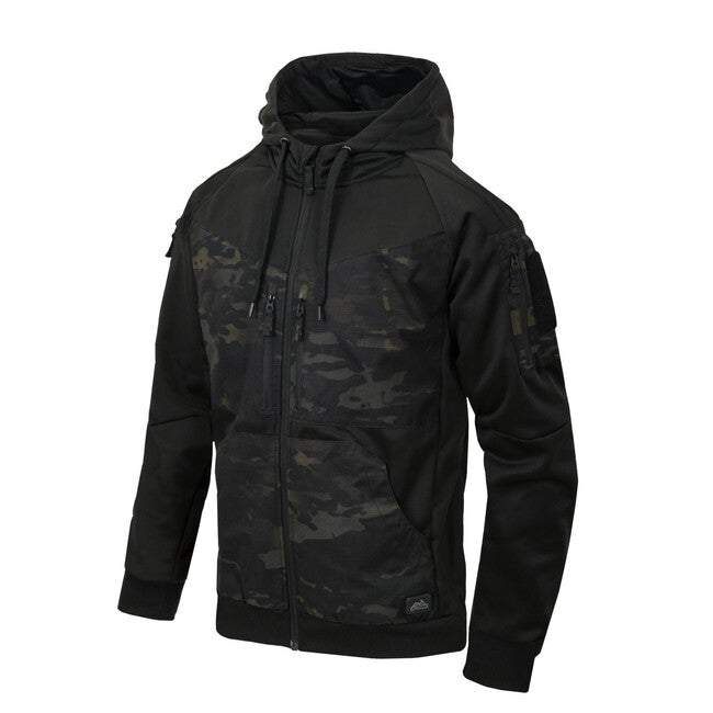 Helikon-Tex ROGUE HOODIE kabát, BLACK/MULTICAM