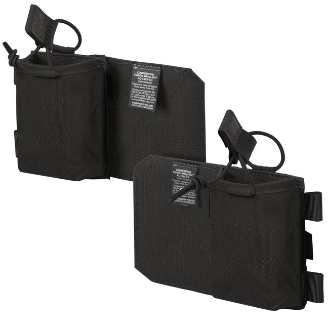 Helikon-Tex "COMPETITION" oldalsó kiegészítő zsebek szett, Black